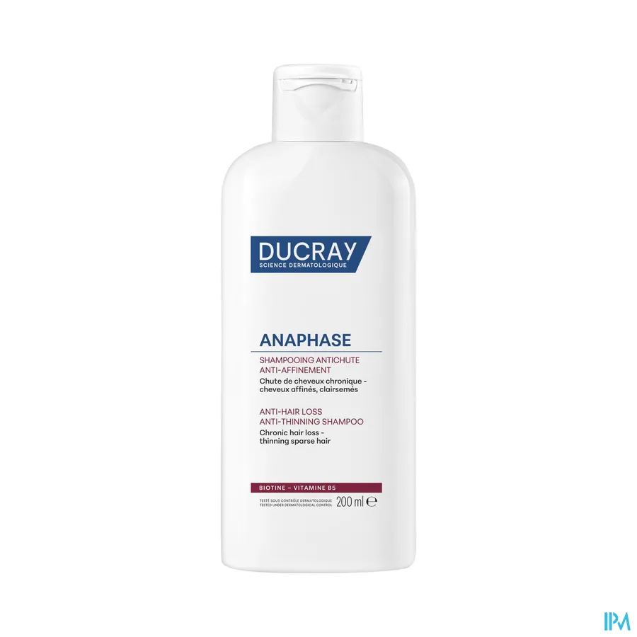 productshot van Ducray Anaphase+ Stimulerende Crème Shampoo tegen Haaruitval 200 ml