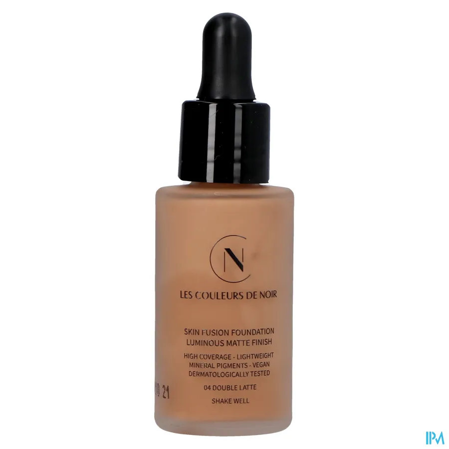 packshot van Les Couleurs De Noir Skin Fusion Foundation 04 Double Latte 30 ml