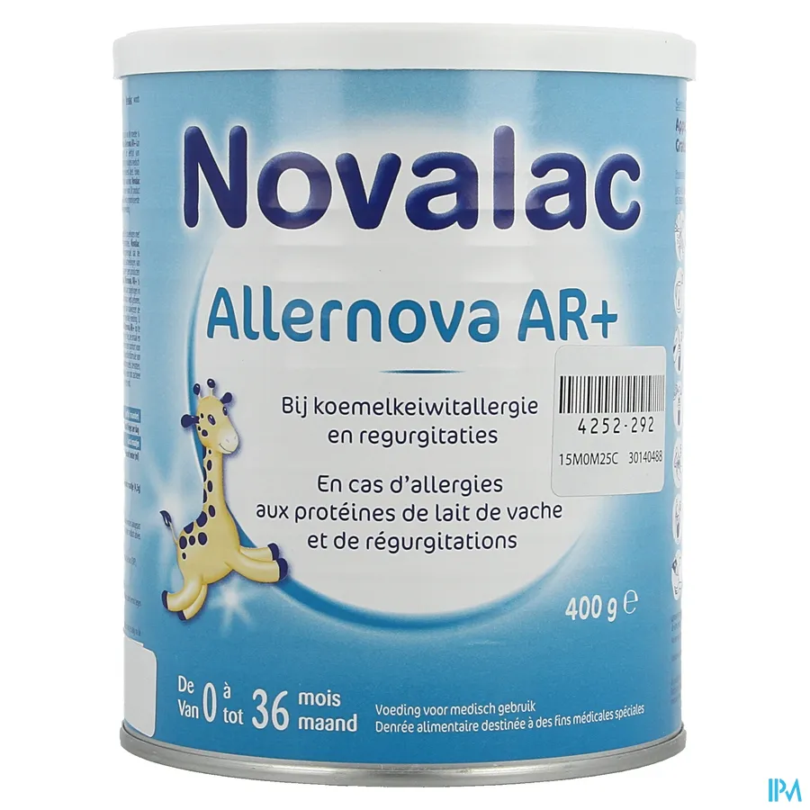 packshot van Novalac Allernova AR+ 400 g