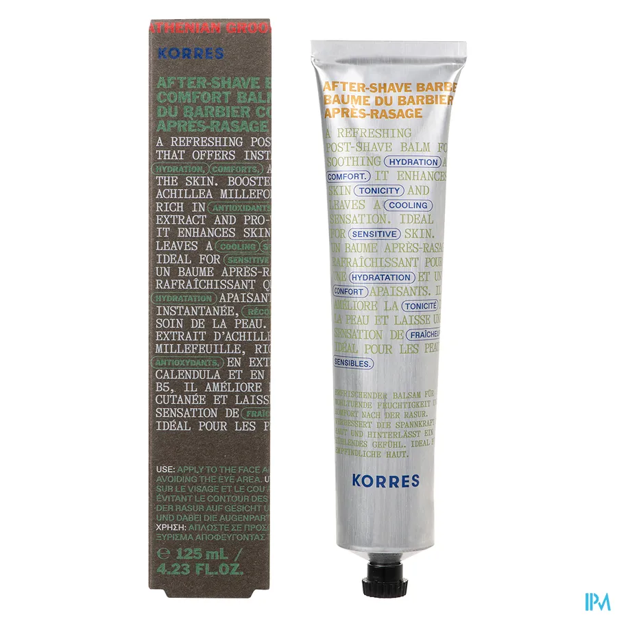 productshot van Korres Km Achillea Aftershave Balm 125ml