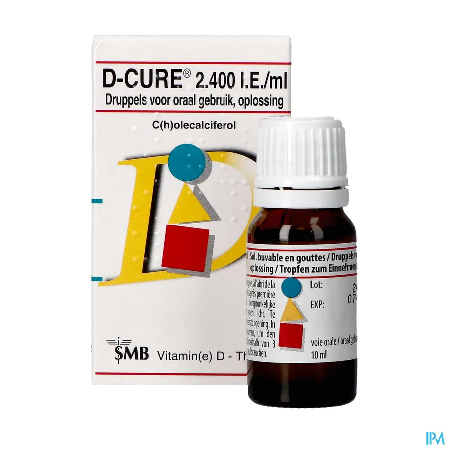 productshot van D-Cure 2400 IE 10 ml