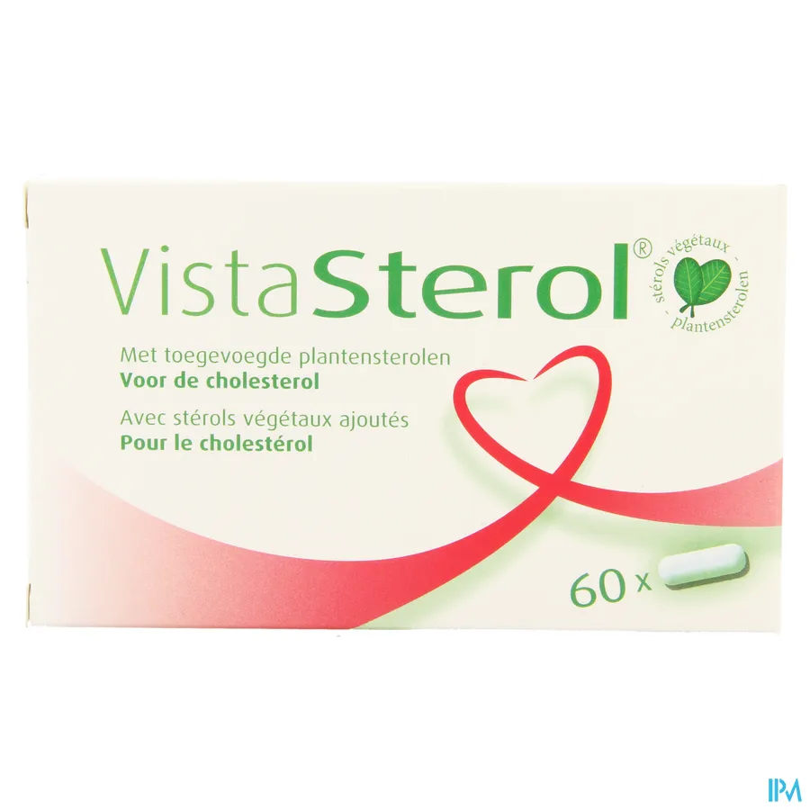 packshot van VistaSterol voor de Cholesterol met Toegevoegde Plantensterolen 60 Tabletten