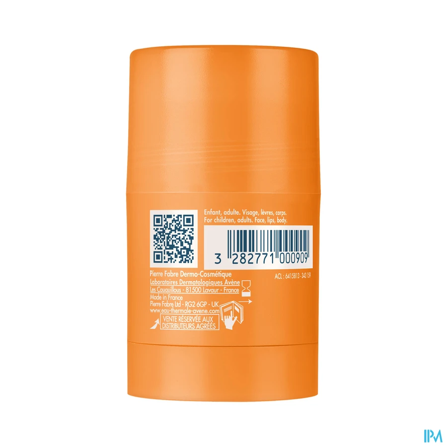 productshot van Avène Ultra Onzichtbare Stick SPF 50 20 g