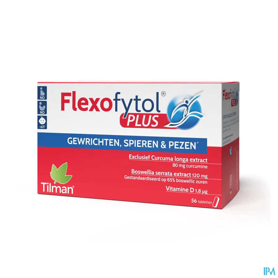 packshot van Flexofytol Plus 56 Tabletten