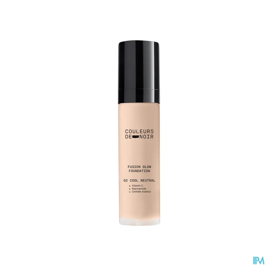 productshot van Couleurs de Noir Fusion Glow Foundation 02 Cool Neutral