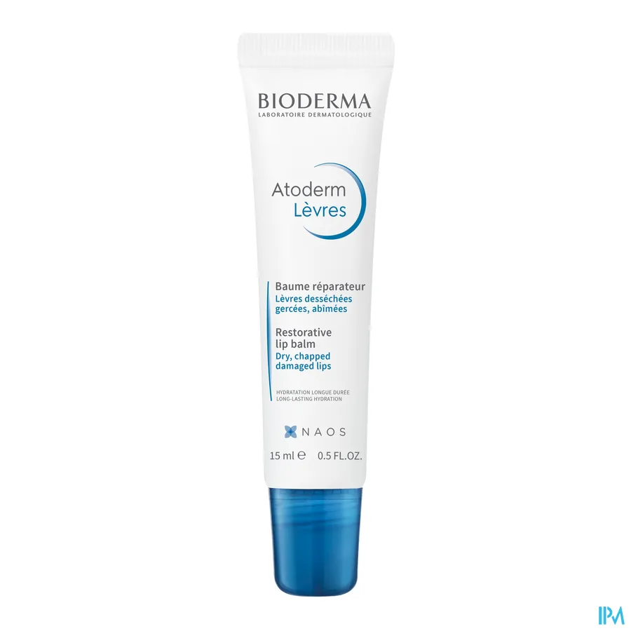 packshot van Bioderma Atoderm Lipbalsem