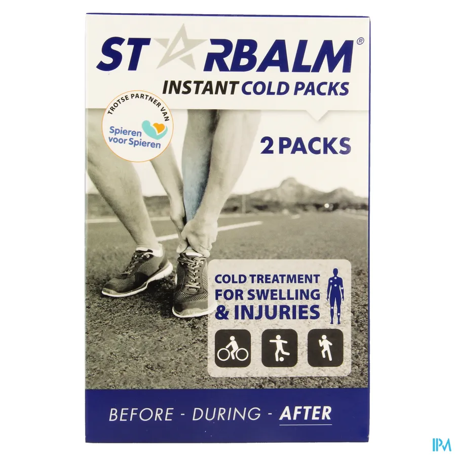packshot van Star Balm Instant Cold Packs 2 Stuks
