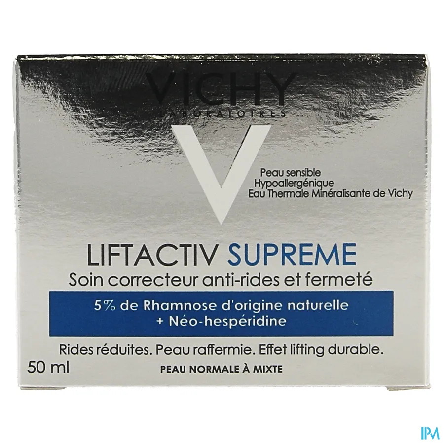 packshot van Vichy Liftactiv Supreme Normale tot Gemengde Huid 50 ml