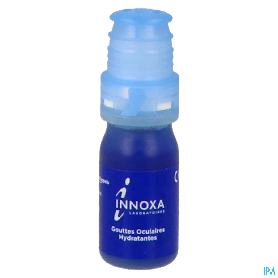 productshot van Innoxa Oogdruppels Blauwe Formule (Rode & Vermoeide Ogen) 10 ml
