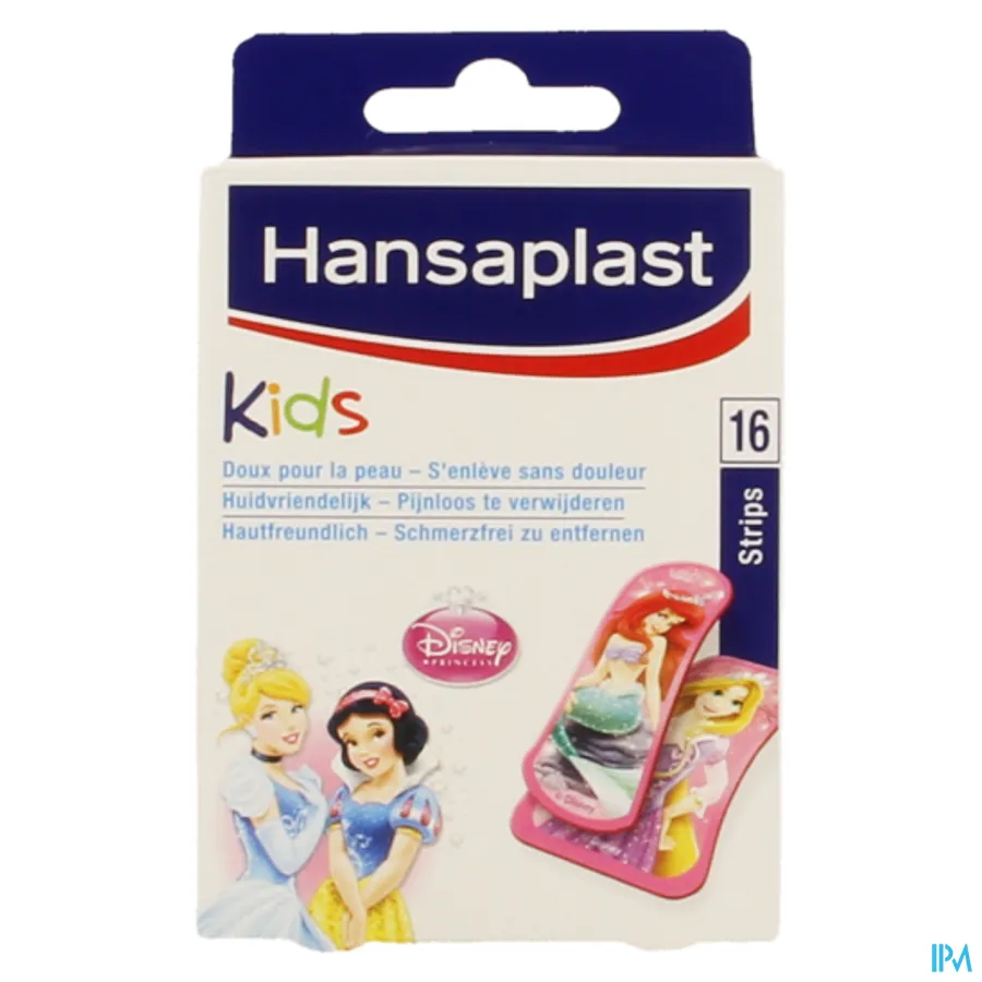 packshot van Hansaplast Pleister Kids Prinsessen 16 Strips