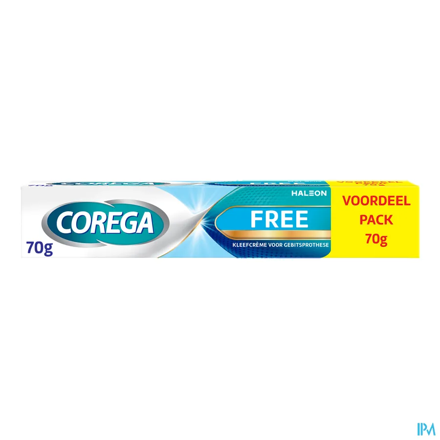 packshot van Corega Free Kleefcrème Promo* 70 g