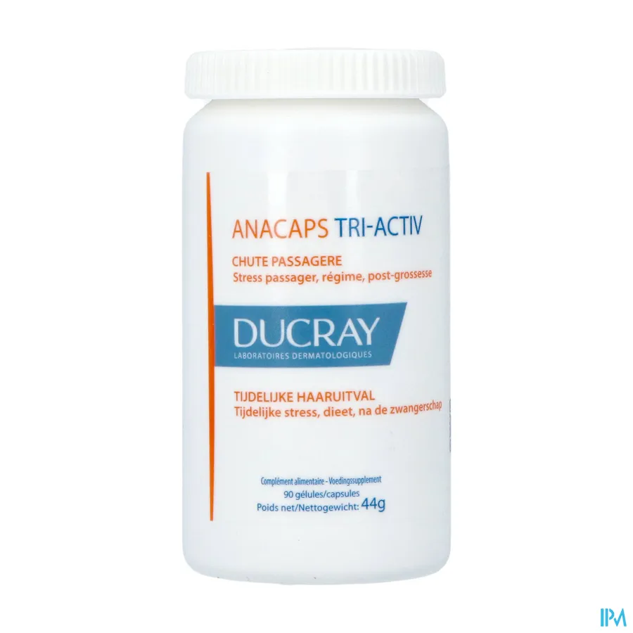 productshot van Ducray Anacaps Tri-activ 90 capsules
