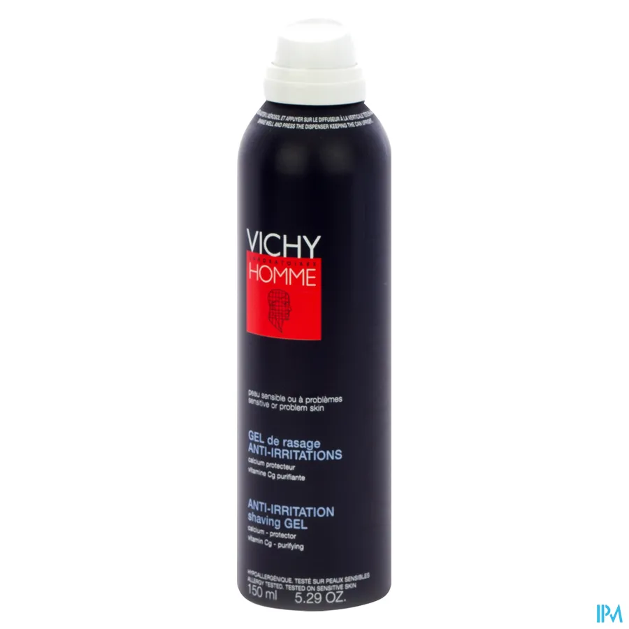 packshot van Vichy Homme Scheergel Anti-irritatie 150 ml
