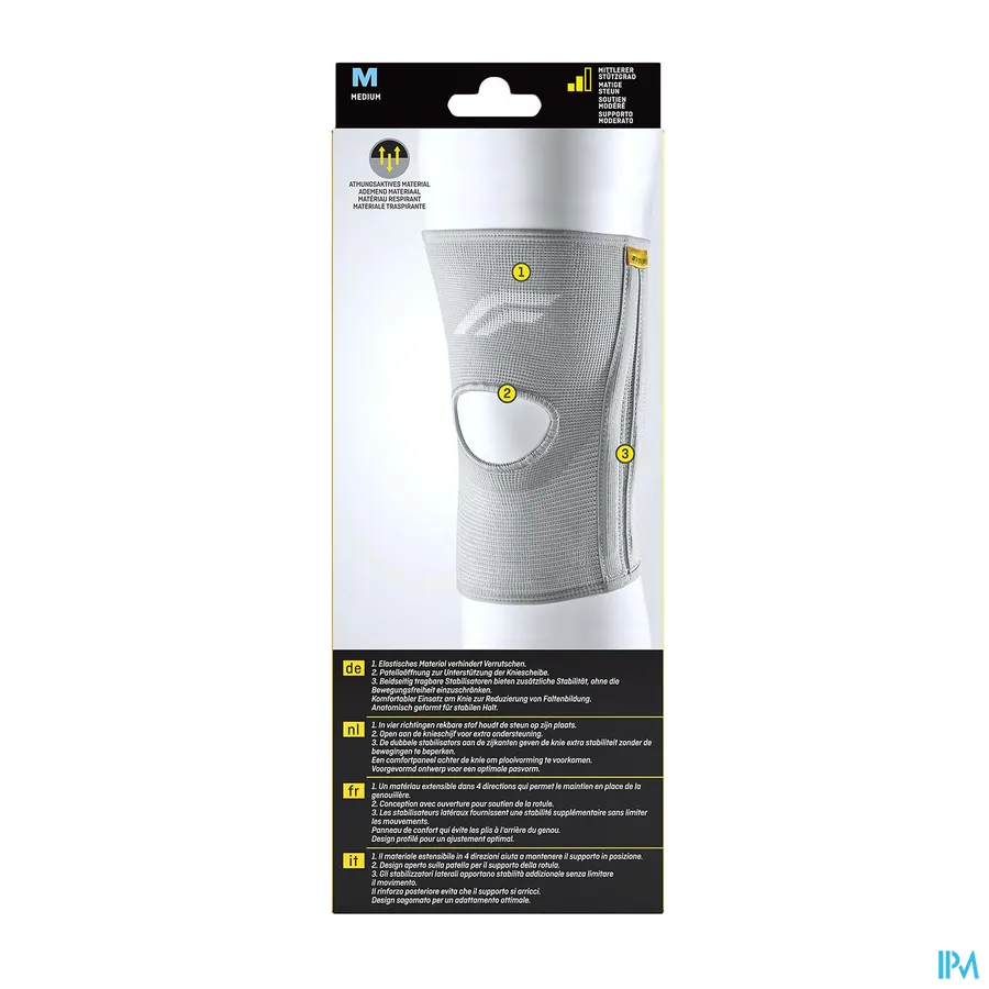 packshot van Futuro Stabiliserende Knie-Bandage Medium (Matig Stabiliserende Steun)