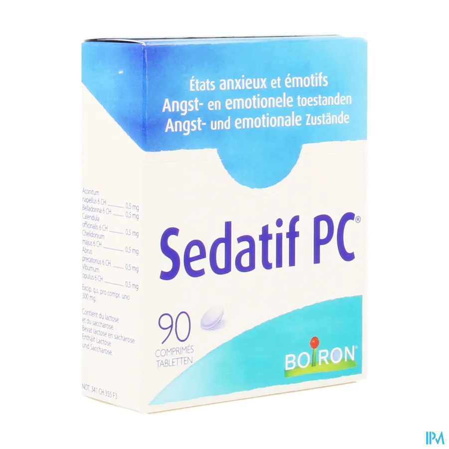 packshot van Sedatif PC bij Angst- en Emotionele Toestanden 90 Tabletten