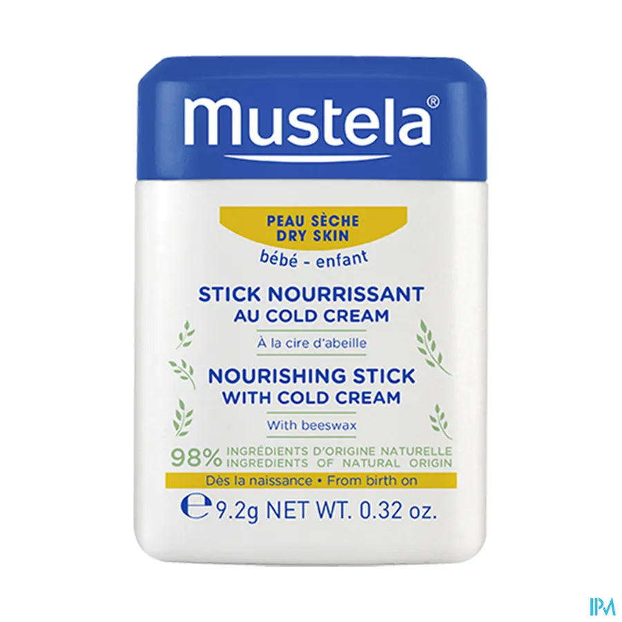 packshot van Mustela Baby Hydra Stick Cold Cream 10,1 ml