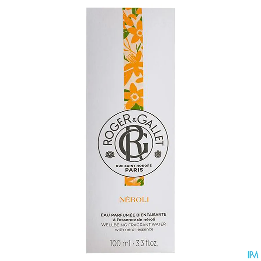packshot van Roger & gallet Neroli Eau Parfumee 100 ml