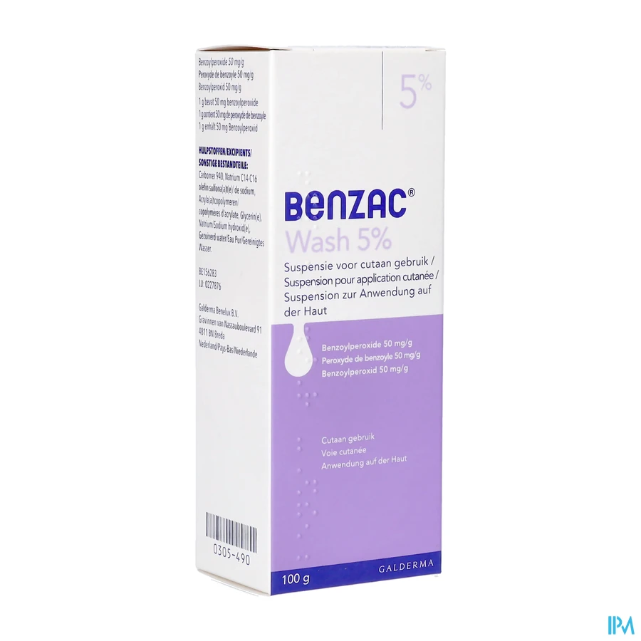 packshot van Benzac Wash 5%