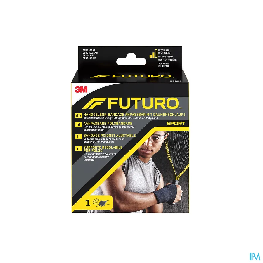 packshot van Futuro Sport Aanpasbare Polsbandage (Matige Steun)