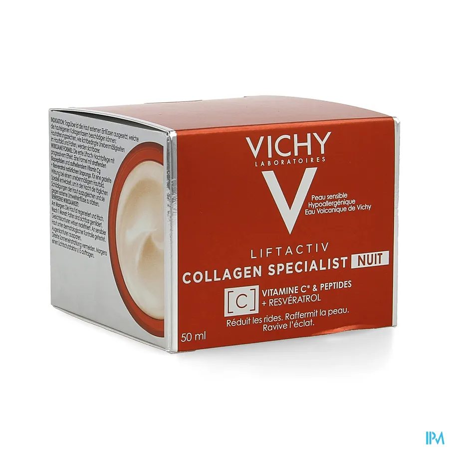 packshot van Vichy Liftactiv Collagen Specialist Nachtcrème 50 m