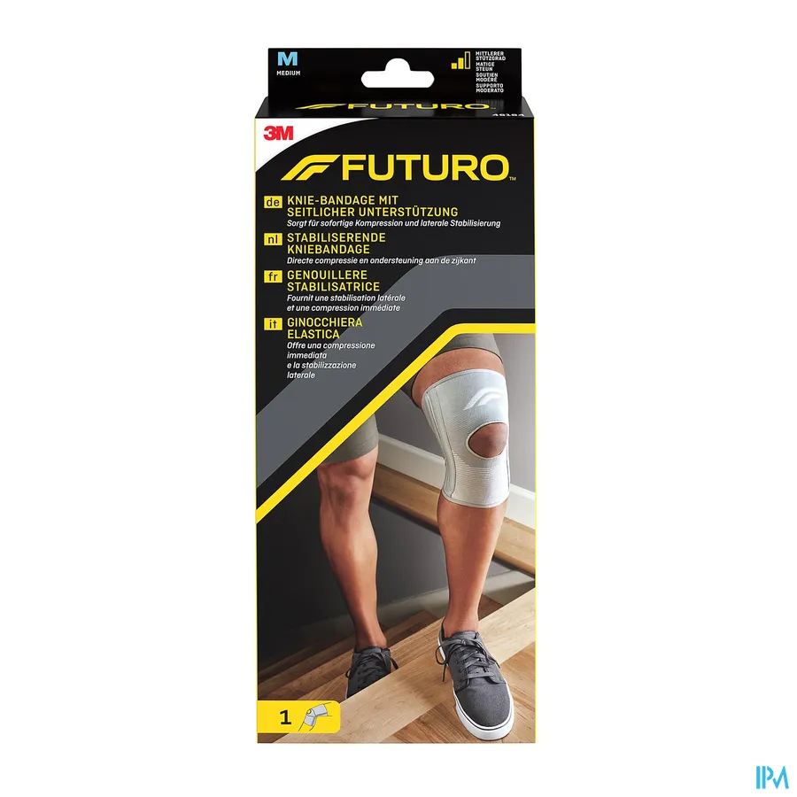 packshot van Futuro Stabiliserende Knie-Bandage Medium (Matig Stabiliserende Steun)