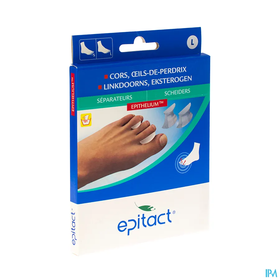 packshot van Epitact Teenspreiders voor Likdoorns en Eksterogen Maat Large