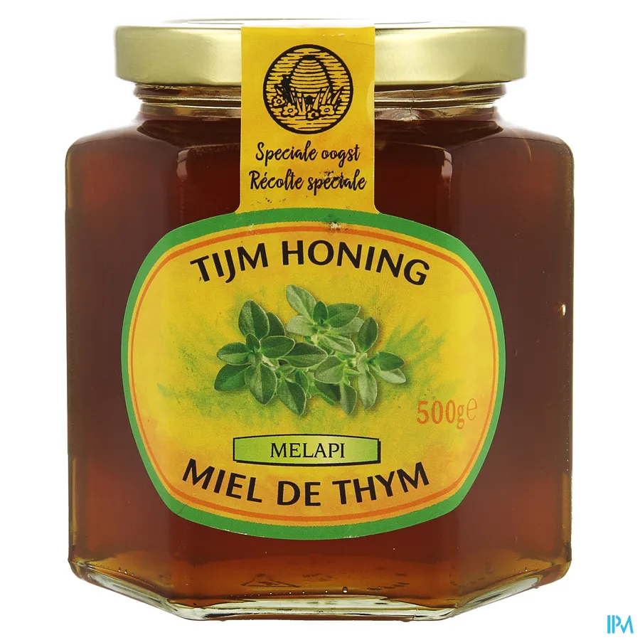 packshot van Melapi Tijm Honing 500 g