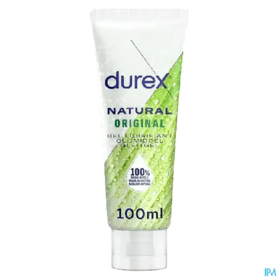 packshot van Durex Naturel Glijmiddel - 100% Natuurlijke Hydraterende Formule - 100 ml