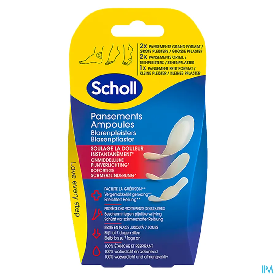 packshot van Scholl Blarenpleister Set 5 stuks