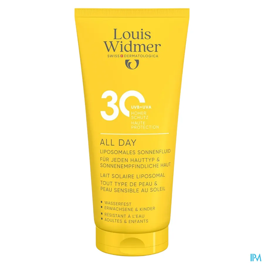 productshot van Widmer All Day 30 Zonder Parfum 100 ml