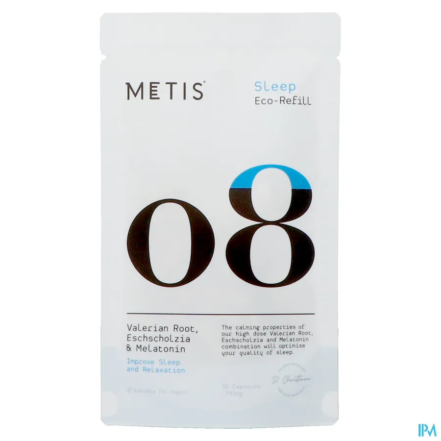 packshot van Metis Sleep 08 Eco Refill Caps 30