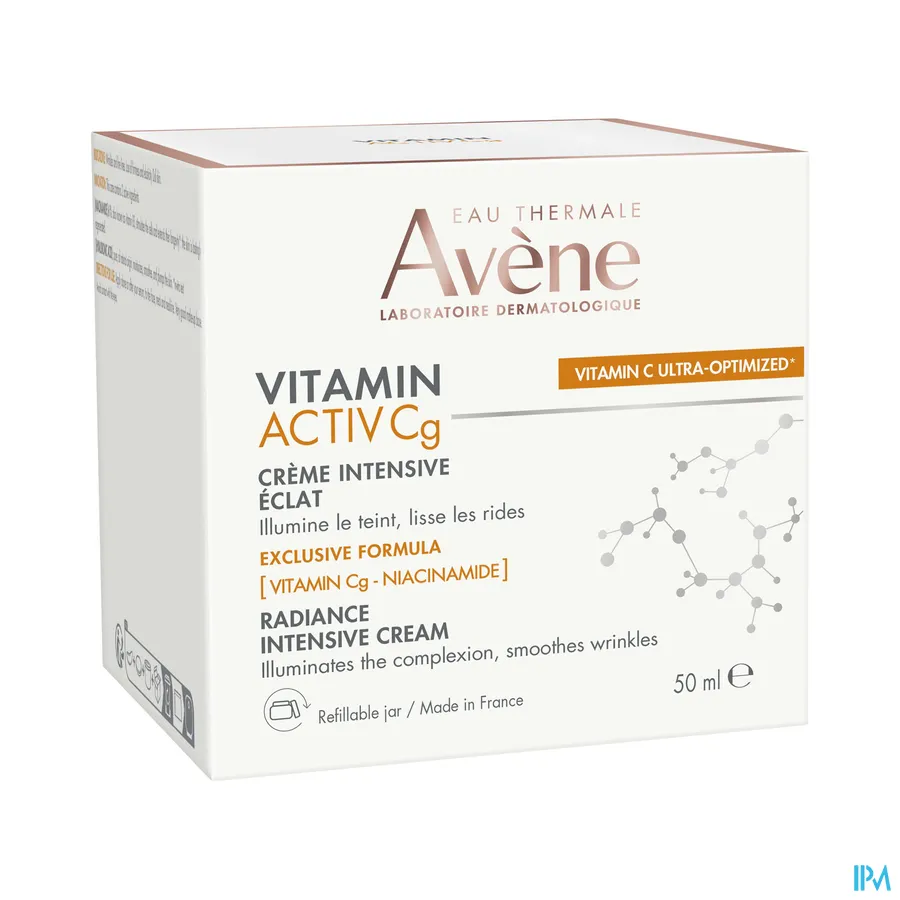 packshot van Avène Vitamine Activ Cg Intensieve Crème Stralende Teint 50 ml