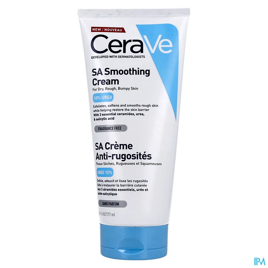 packshot van CeraVe SA Anti-Ruwe Huid Crème 177 ml