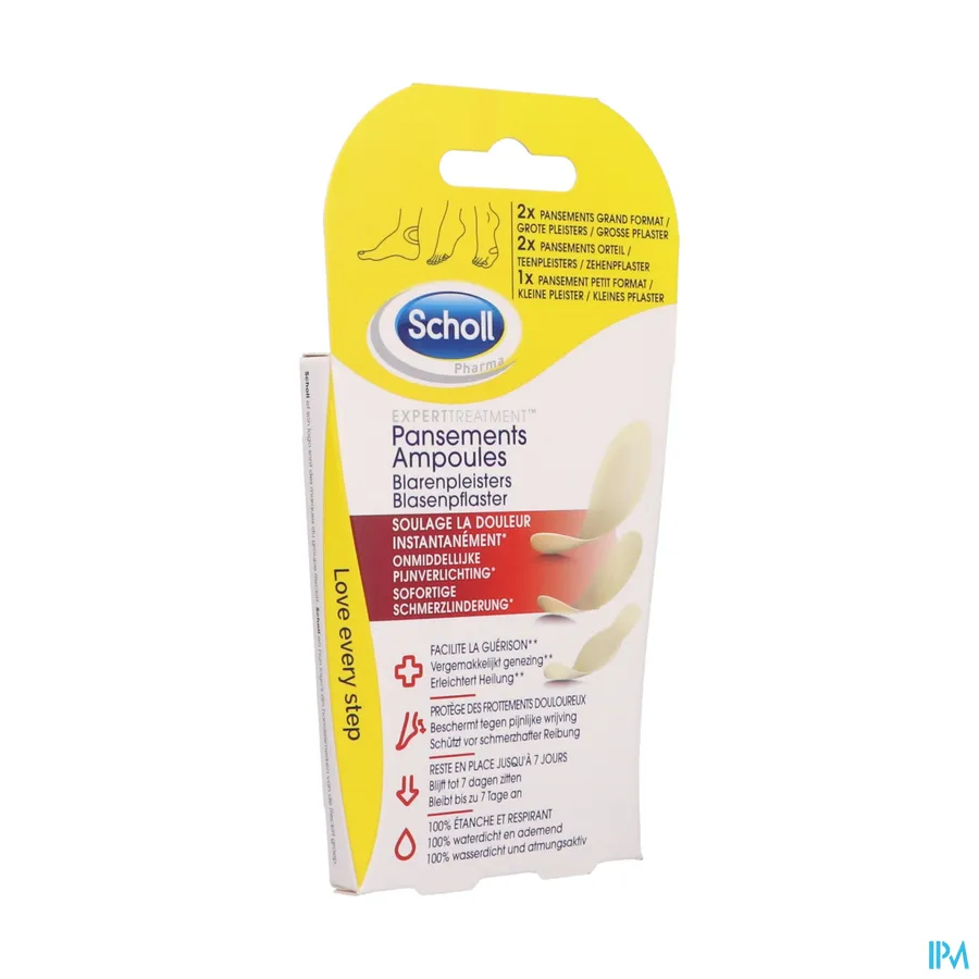 packshot van Scholl Blarenpleister Set 5 stuks