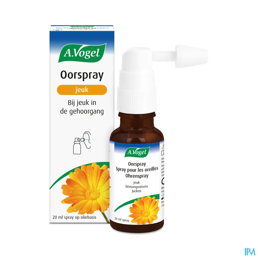 packshot van A.Vogel Oorspray Jeuk 20 ml