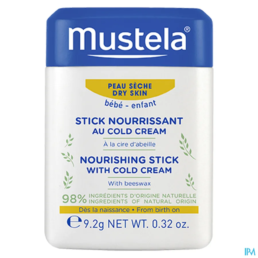 packshot van Mustela Baby Hydra Stick Cold Cream 10,1 ml