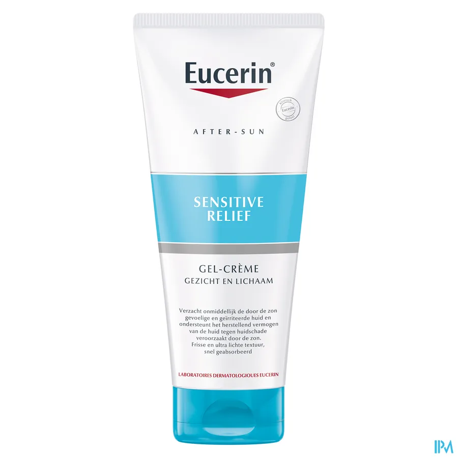packshot van Eucerin Sensitive Relief Aftersun Gel-Crème 200 ml