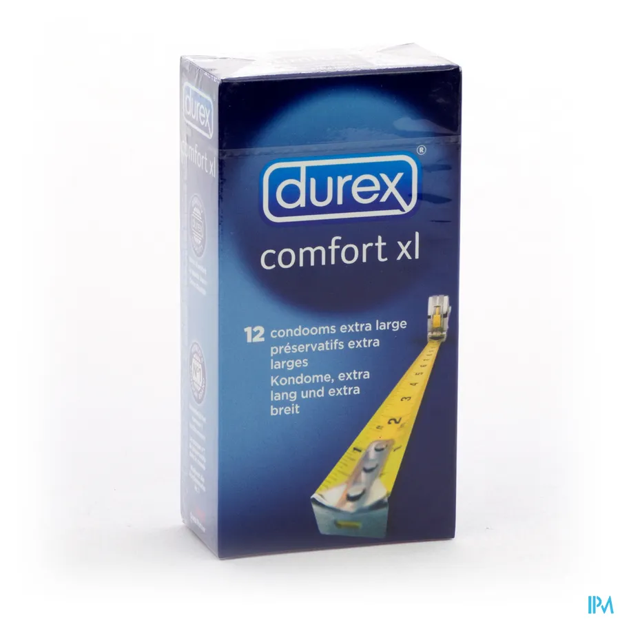 packshot van Durex XL Power 12 stuks