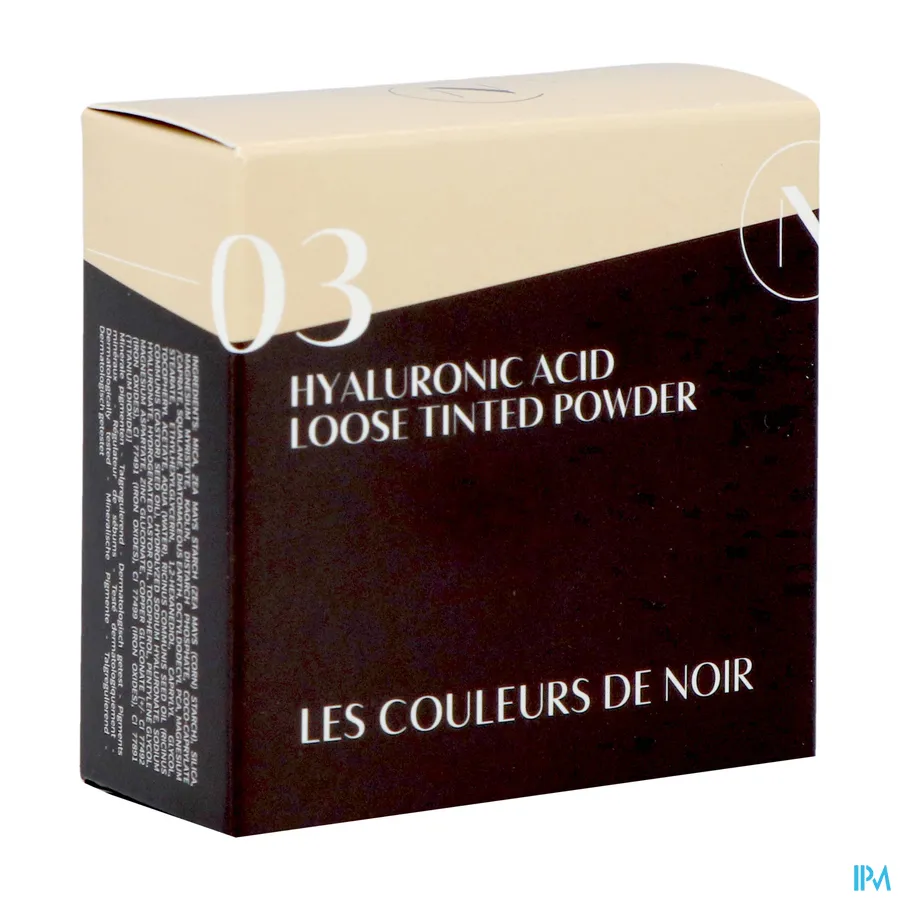 packshot van Les Couleurs de Noir HA Loose Tinted Powder 003 Moyen 003 Moyen