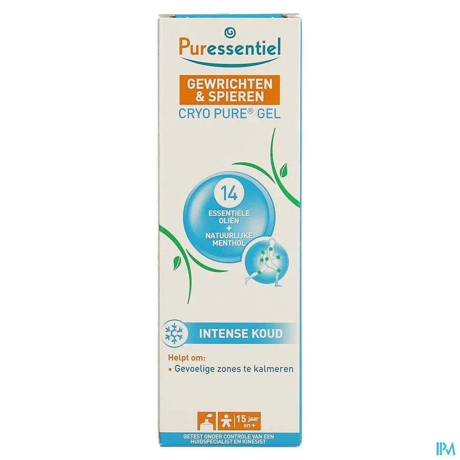 packshot van Puressentiel Gewrichten en Spieren Cryo Gel Pure 80 ml