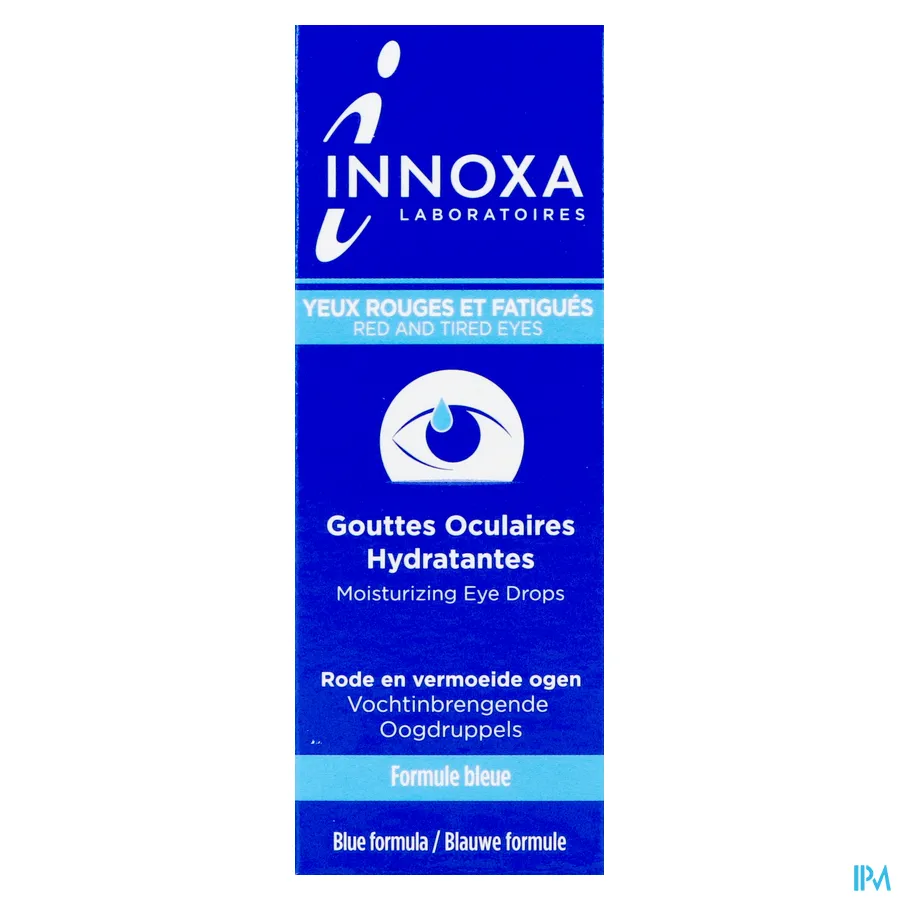 packshot van Innoxa Oogdruppels Blauwe Formule (Rode & Vermoeide Ogen) 10 ml