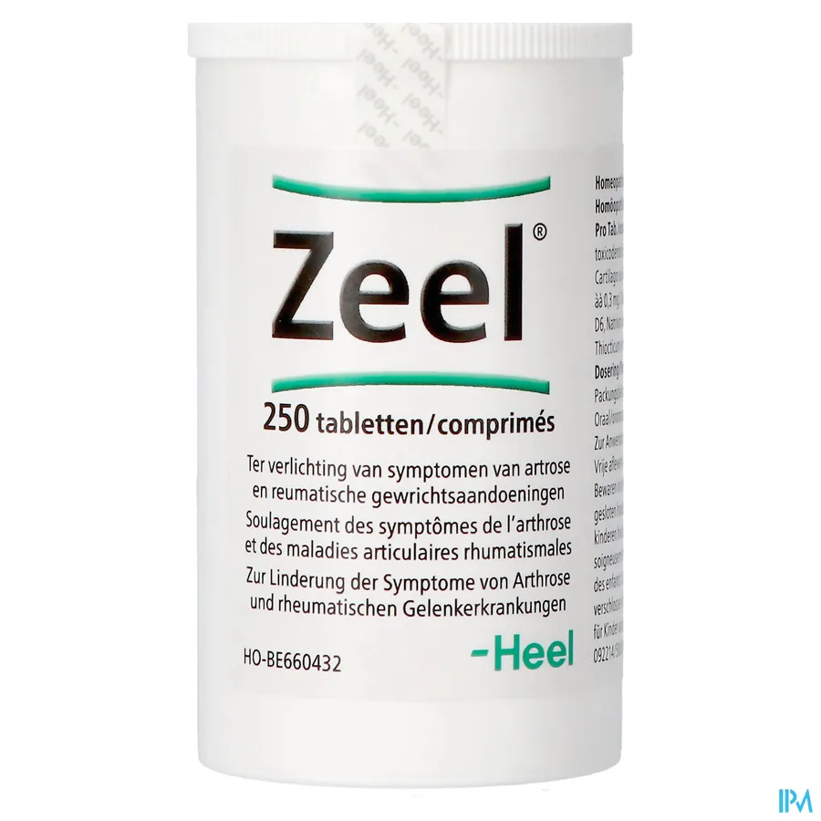 productshot van Heel Zeel T 250 Tabletten