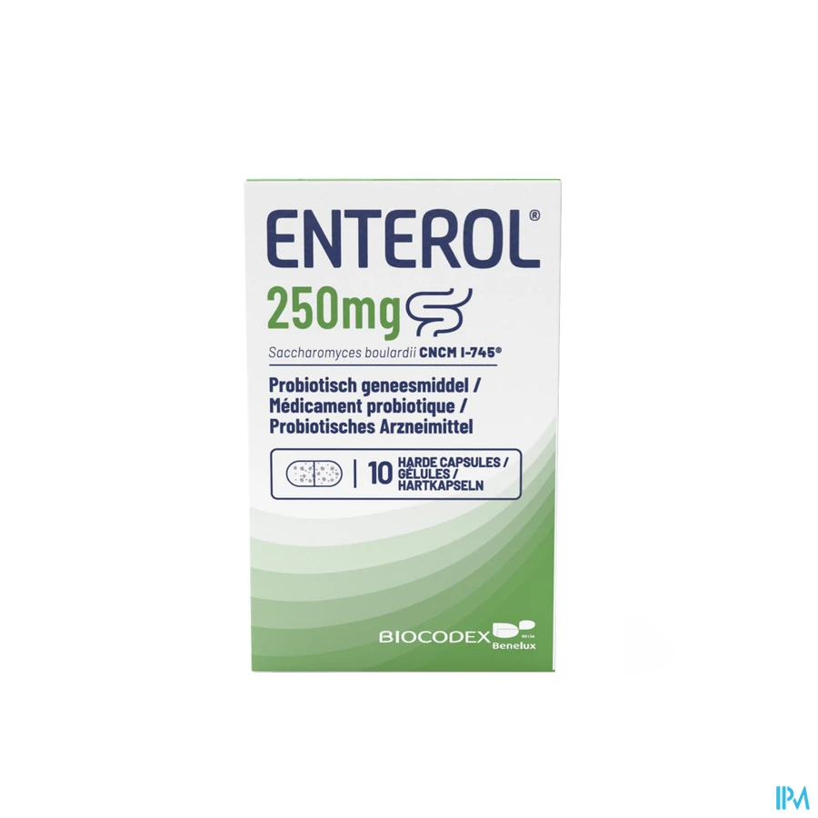 packshot van Enterol 10 Capsules