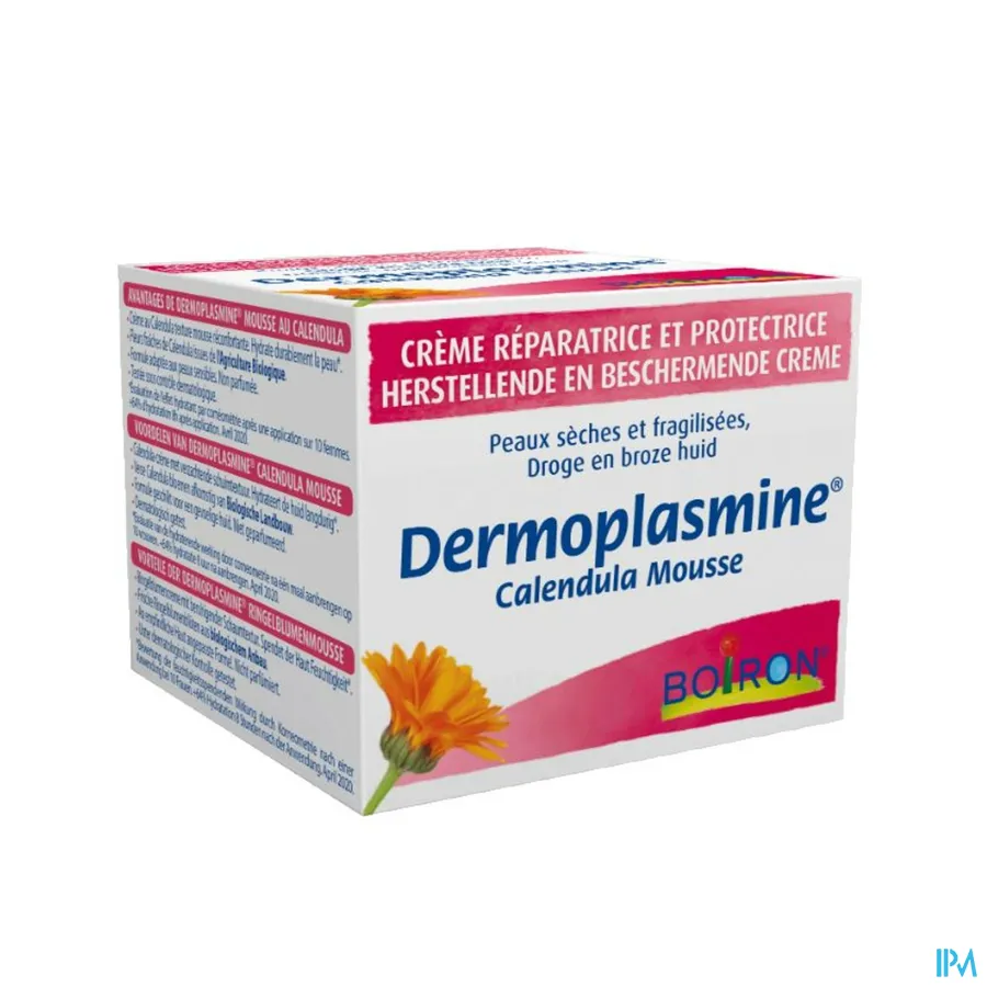 packshot van Dermoplasmine Calendula Mousse Crème 20 g