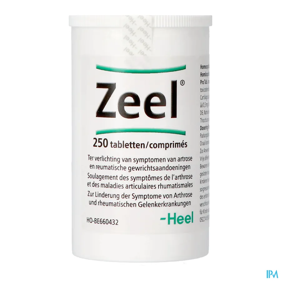 productshot van Heel Zeel T 250 Tabletten