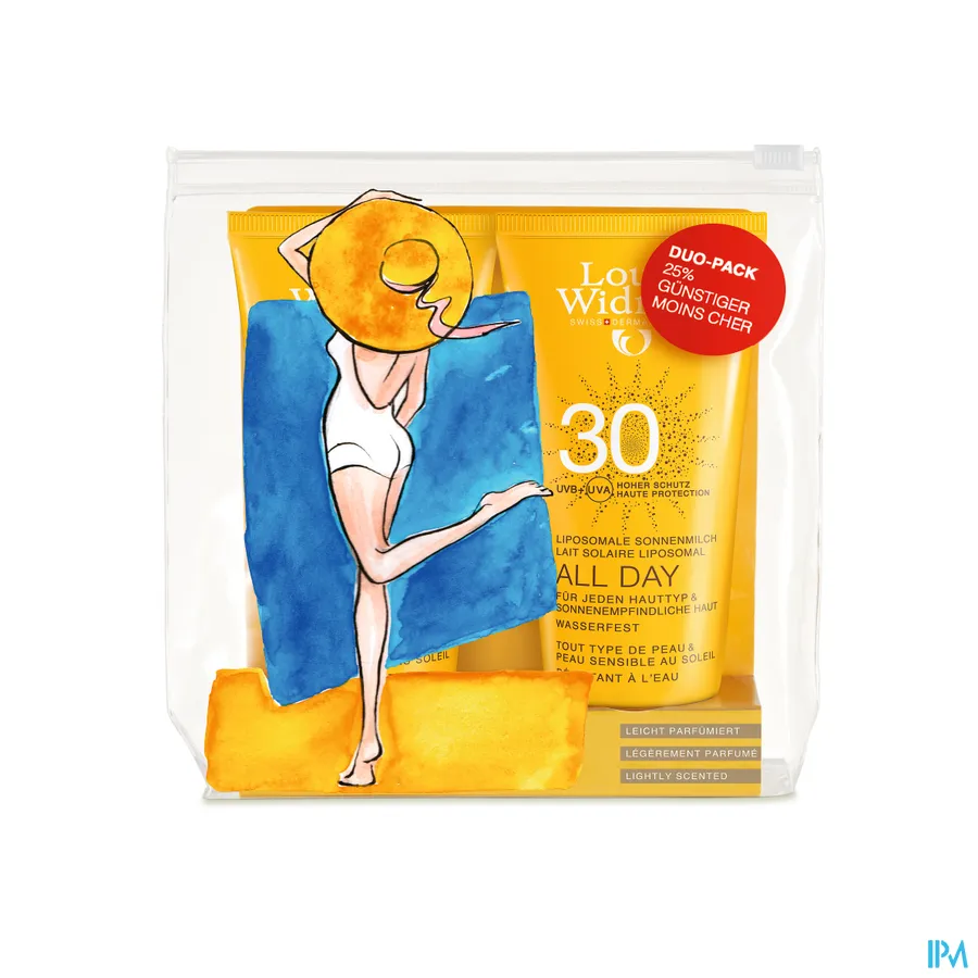 packshot van Widmer Sun All Day 30 Duo Parf Tube 2x100ml