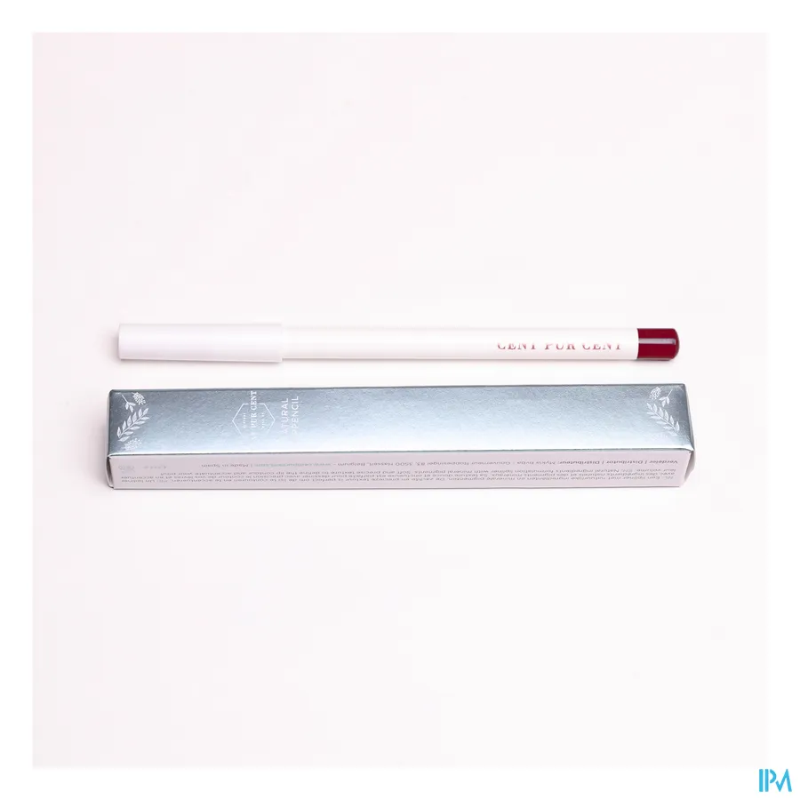 packshot van Cent Pur Cent Lip Pencil Plum 1 Stuk