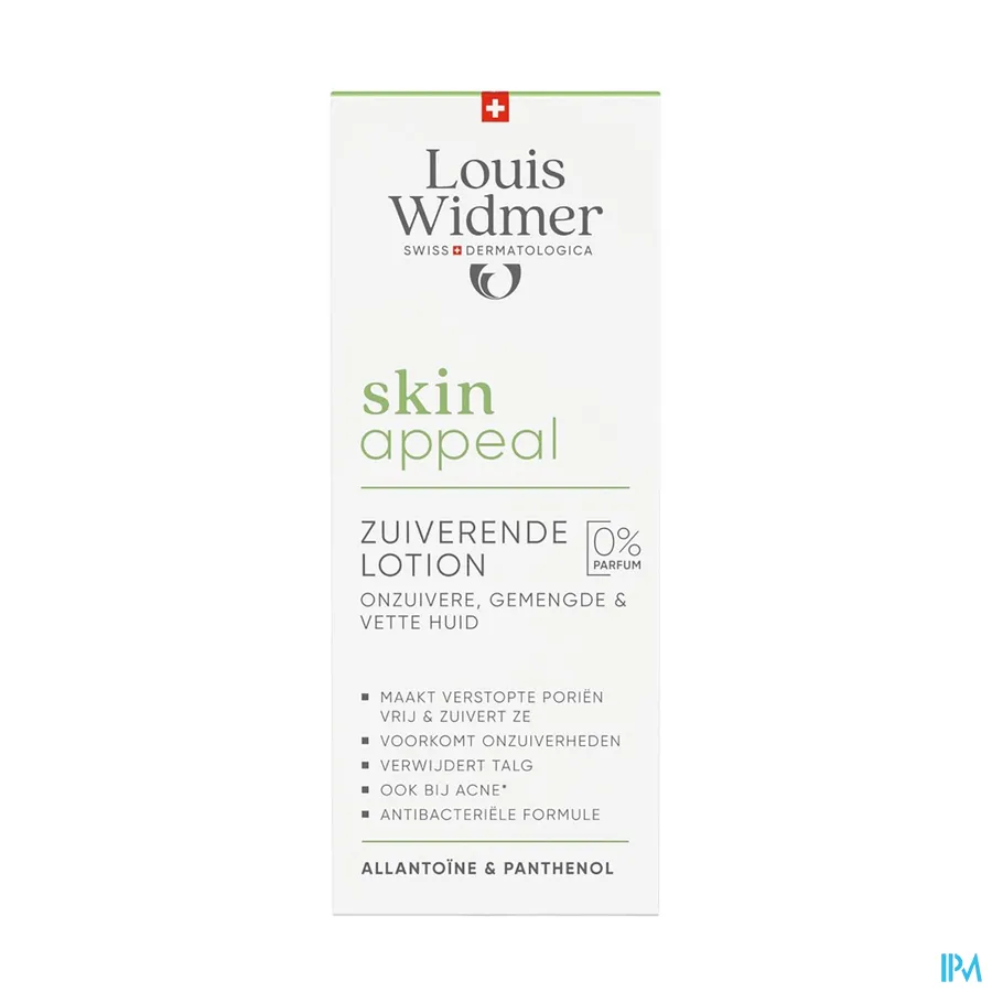 packshot van Louis Widmer Skin Appeal Zuiverende Lotion 150 ml