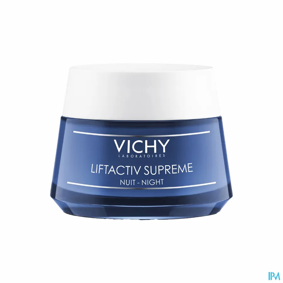 productshot van Vichy Liftactiv Nacht Supreme tegen Rimpels en voor Versteviging van de Huid 50 ml