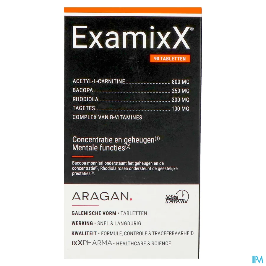 packshot van ExamixX 90 tabletten